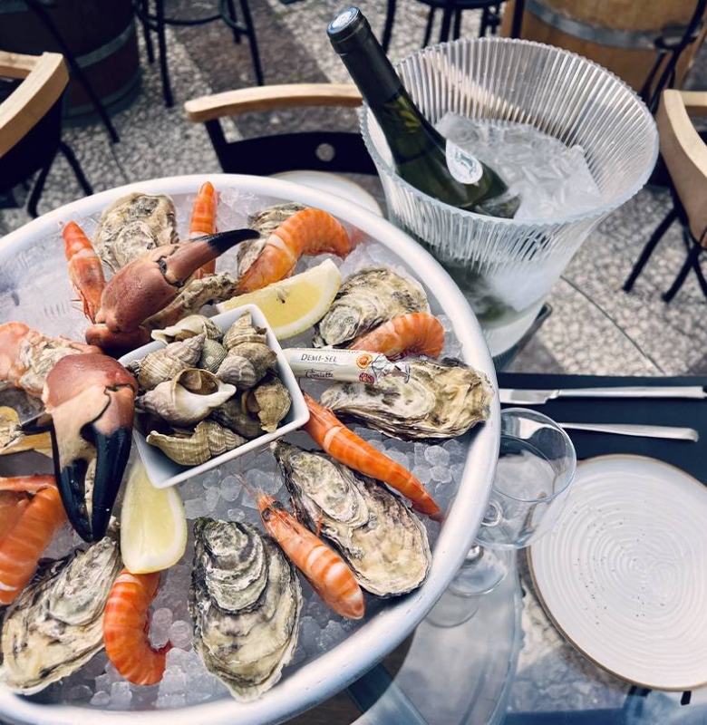 Calm - Restaurant port Fréjus - Restaurant fruit de mer Fréjus